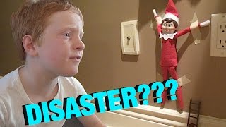 🎄🎅🏼 Elf on the Shelf DISASTER 🎅🏼🎄 vlog e141 Shelf Elf Year 1 [upl. by Iormina585]