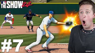 THE WILDEST DOUBLE PLAY I EVER SEEN  MLB The Show 24  Road to the Show 7 [upl. by Valerie]