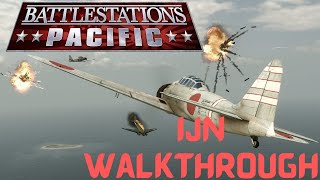 Battle of Java Sea Battlestations Pacific BSmodHQ 40 IJN Walkthrough Part 3 [upl. by Nnaeoj]