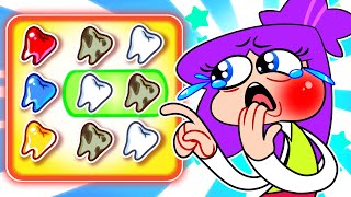 Crying Teeth 🦷😭 Funny English for Kids animation kids funny [upl. by Perrins]