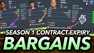 FIFA 22 SEASON 1 CONTRACT EXPIRY BARGAINS [upl. by Ajam]