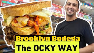 Lobster Chopped Cheese the OCKY WAY General Ock on goin viral amp makin sure you cant forget the bev [upl. by Akirej323]