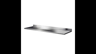 PIANO CUCINE INOX 2 mm raggiato [upl. by Assiled862]