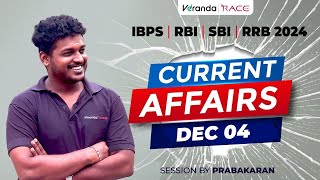 BANKING CURRENT AFFAIRS  DEC  4  IBPS RBI SBI RRB CURRENT AFFAIRS  PRABHA [upl. by Lleznol]