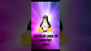 Instalar Linux En Windows con WSL linux windows os programacion [upl. by Nnov911]