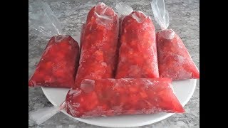 helados de fruta con chamoy [upl. by Aillimat67]