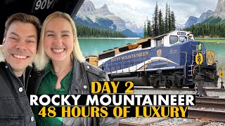 48 Hours on the SPECTACULAR Rocky Mountaineer  LUXURY Train Through the Canadian Rockies [upl. by Edithe]