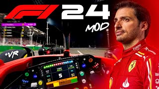 Estrenamos nueva serie con el mod de F1 24 en REALIDAD VIRTUAL Carlos Sainz Trayectoria [upl. by Akirret129]