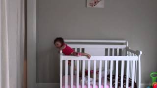 Baby Climbing Out of Crib [upl. by Sherburn880]