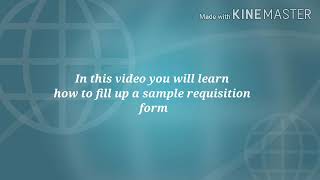 How to Complete a Requisition Form [upl. by Ttocs]