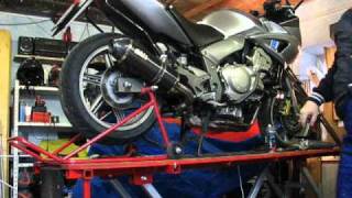 Honda cbf 1000 MASS exhaust [upl. by Guy149]