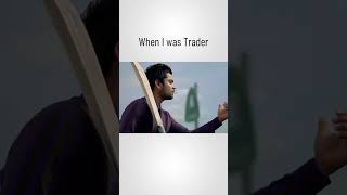 Trader Vs Investor shorts sharemarket viratkohli [upl. by Anaehs]