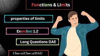 Algebraic Properties Of LimitsDAE MathEasiest Math [upl. by Rozalin]