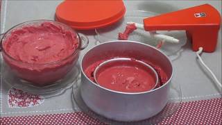 Glace fraise 2ème façonRecette inratable avec ou meme sans sorbetière [upl. by Marino]