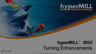 hyperMILL 2023  Turning Enhancements [upl. by Ikciv]