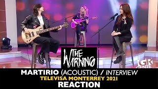 Brothers REACT to The Warning Martirio Acoustic 2021 Televisa Monterrey [upl. by Amalberga]