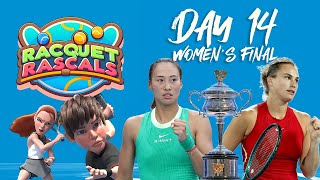 LIVE  Womens Singles Final Sabalenka v Zheng  AO Racquet Rascals Day 13  Australian Open 2024 [upl. by Amalee]