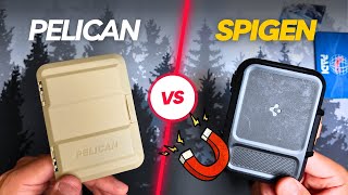 Spigen vs Pelican  Battle of the Tactical Magsafe Minimalist Wallet [upl. by Garlan625]