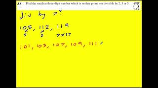 JMO 2001 qA8 UKMT Junior Maths Olympiad [upl. by Riebling845]