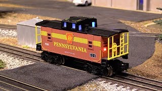 Menards OGauge Lighted Caboose [upl. by Craner]