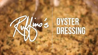 Ruffinos  How to Make Oyster Dressing [upl. by Simeon]