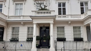 Beautiful Belgravia London Homes  Chester Row amp South Eaton Place [upl. by Yreffoeg16]