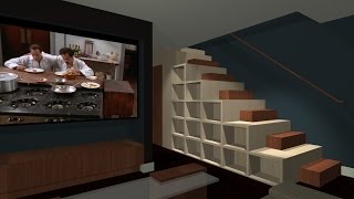 Magnificent Stair Bookcase Design Ideas [upl. by Akemhs]