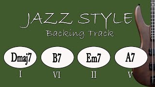 JAZZ 1625 D MAJOR Backing Track 140bpm [upl. by Huntington]