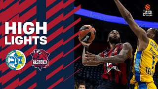 📹 Highlights Baskonia vs Maccabi Playtika Tel Aviv  EuroLeague Play In [upl. by Shreve964]