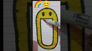 satisfying🌈😊creative mixing emoji trending youtube short video different easy drawing colour [upl. by Razal]