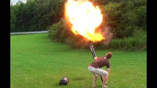 Potato Gun EXPLOSION [upl. by Hutchings]