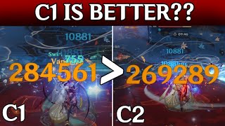 Is C1 Stronger Than C2  Arlecchino C1 vs C2 Comparison [upl. by Carmelita816]