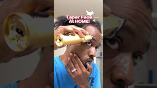 Tapered Hairline Haircut Tutorial DIY  Achieve the Look at Home naturallycurly [upl. by Frum102]