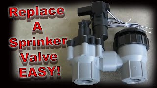 How to Replace a Sprinkler Valve [upl. by Whitson17]