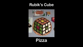 Throw back Thursday Rubiks Cube Pizza [upl. by Fleisig]