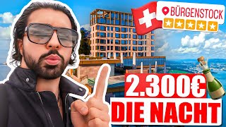 24h im TEUERSTEN Hotel der Schweiz 2000€ pro Nacht [upl. by Ardine]