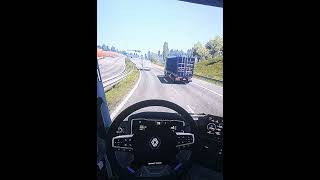 enroute to somewhere  ets2  ytshortsrealistic driving logitec [upl. by Einiffit]