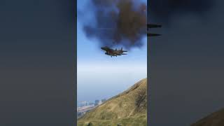 Isreali Mig29 Badly Shot Down By Iranian S500 Missile System Attack  Gta5 [upl. by Neelyam]