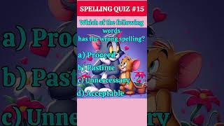 The Great Spelling Smackdown Are You a Spelling Masterquot  Test your skills spell shorts quize [upl. by Standford284]