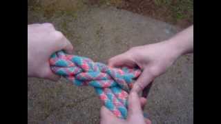 Braid a climbing rope [upl. by Airec]