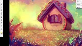 Digital Painting  Sweet Home [upl. by Annert197]