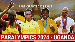 TEAM UGANDA PARALYMPICS 2024 PARIS PARTICIPANTS  KUKUNDAKWE MBAZIRA OROMA EMONG 1500m 800m 88kg [upl. by Enilauqcaj]