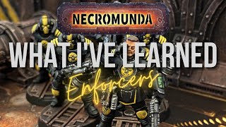 Enforcers  What Ive Learned  A Necromunda Starter Guide [upl. by Kcirdderf819]