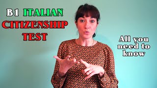 B1 Italian Citizenship test  B1 Cittadinanza [upl. by Tonie]