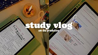 STUDY VLOG minha organização como estou usando o tablet s6 lite e meu método de estudo [upl. by Lyrret]