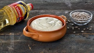 Maioneza de post  Vegan Mayonnaise CC Eng Sub  JamilaCuisine [upl. by Baxter]