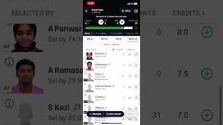 AF VS MBT KUWAIT T20 CHALLENGERS TROPHY dream11 shortsfeed dream11team shortvideo cricket [upl. by Euqinobe109]