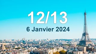 Journal 1213 En Direct samedi 6 janvier 2024 Info France [upl. by Atram441]