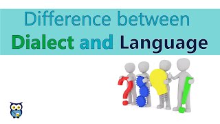 Difference between Dialect and Language [upl. by Epolulot]