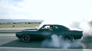 Speed Societys Camaro burnout at Shift S3ctor 2016 [upl. by Dyob]